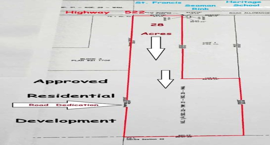 28 Acres Highway 552 East, Rural Foothills County, Alberta T1S 1A3, ,Land,For Sale,Highway 552 East,A2255282