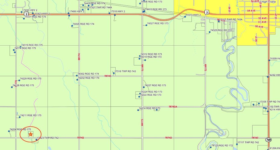 17426 Township 742, High Prairie, Alberta T0G 1E0, ,Land,For Sale,Township 742,A2103060