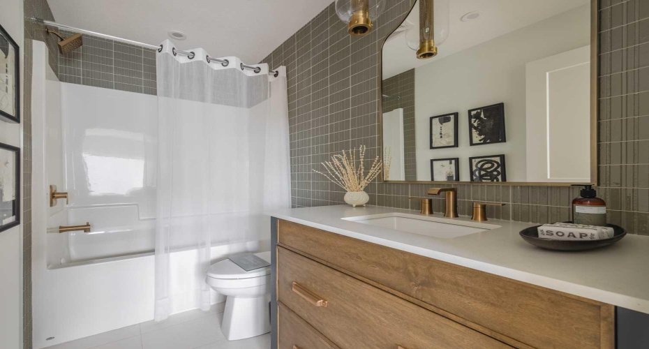 Photos are from a recent development by the same builder