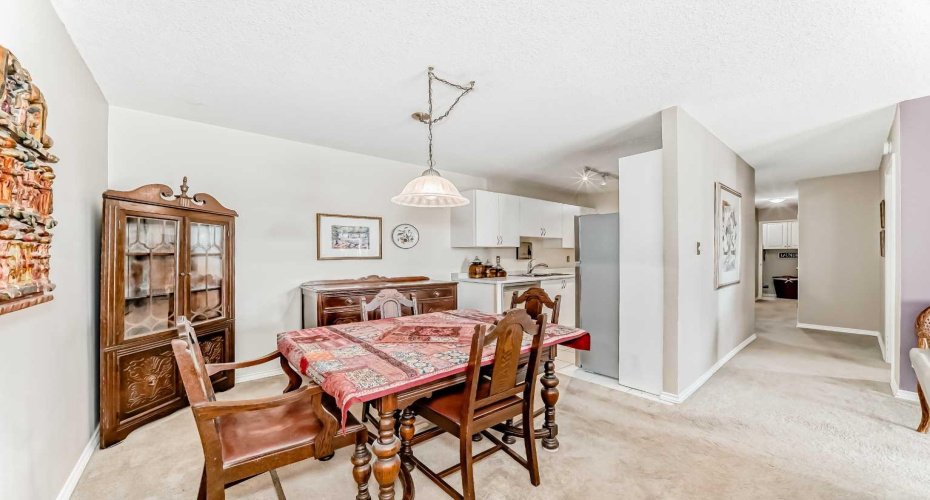 Large, open dining room.