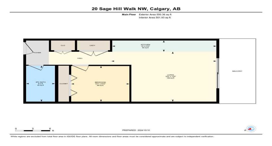 20 Sage Hill, Calgary, Alberta T3R 1Z5, 1 Bedroom Bedrooms, ,1 BathroomBathrooms,Residential,For Sale,Sage Hill,A2263535