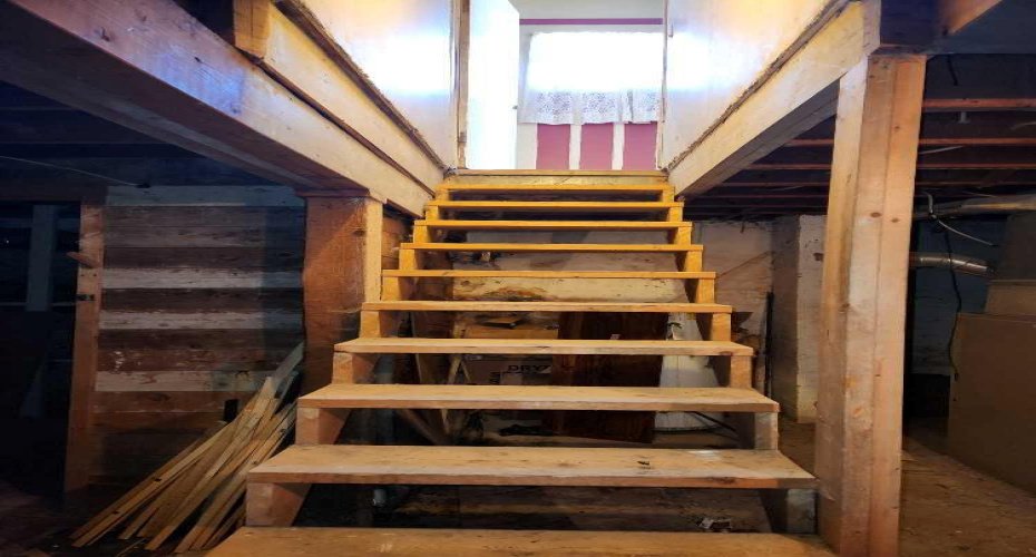 Stairwell to basement