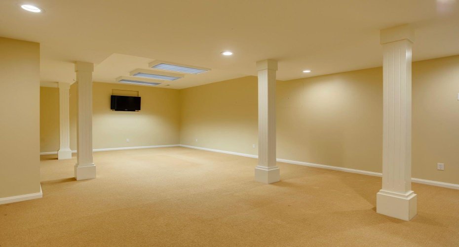 Recreation room or gym