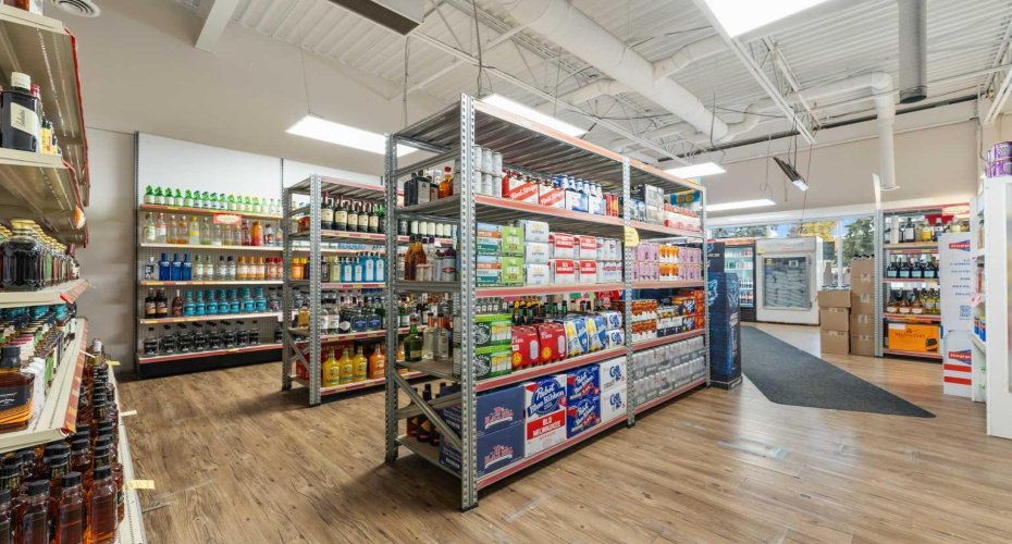 Open, Clear View of the Products