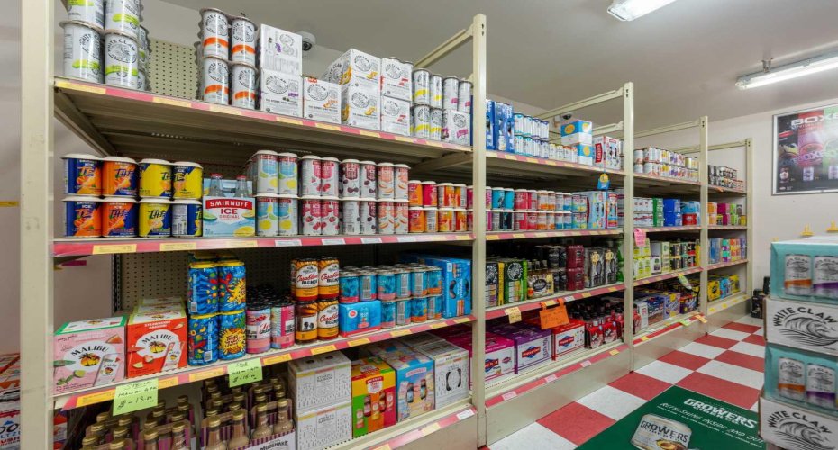 Beer Cooler Shelving
