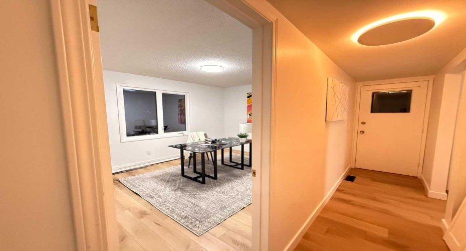 Office / Bedoom 1 main floor Separate Entrance