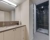 bathroom in basement