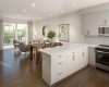 Rendering: Kitchen Living Dinning