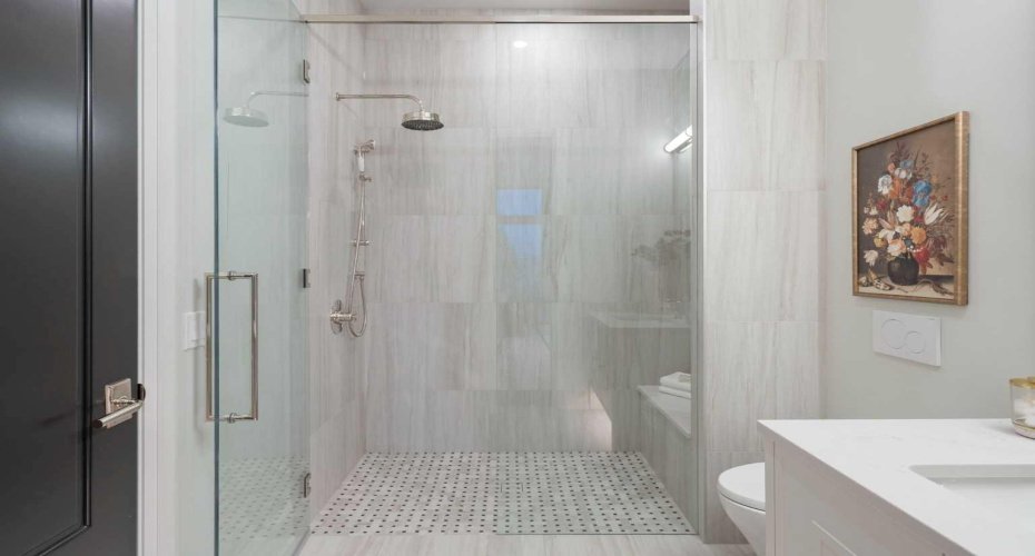 Guest Bath Walk-in Shower