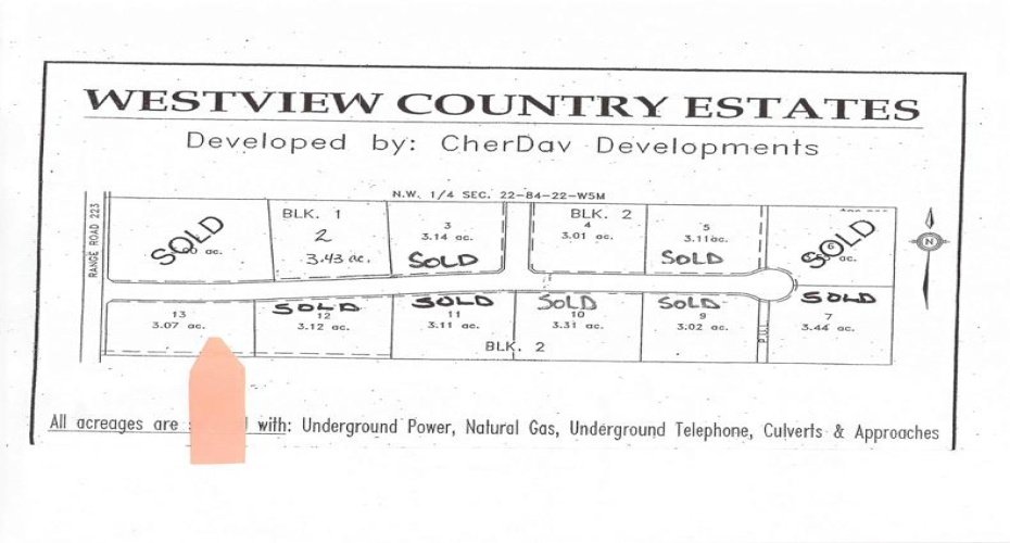 223 Range, Rural Northern Lights, County of, Alberta T8S 1S3, ,Land,For Sale,223,A2271797