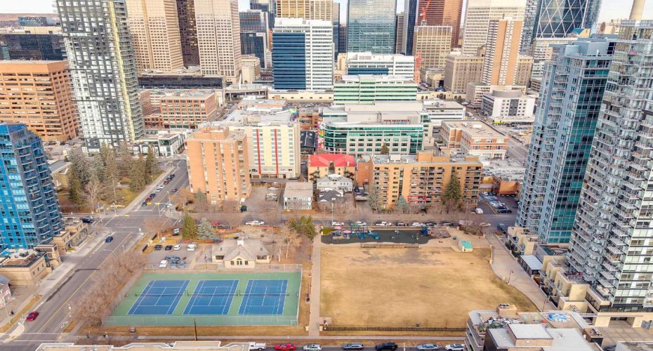 Aerial - Front Exterior