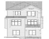 Back Elevation - Walk out basement