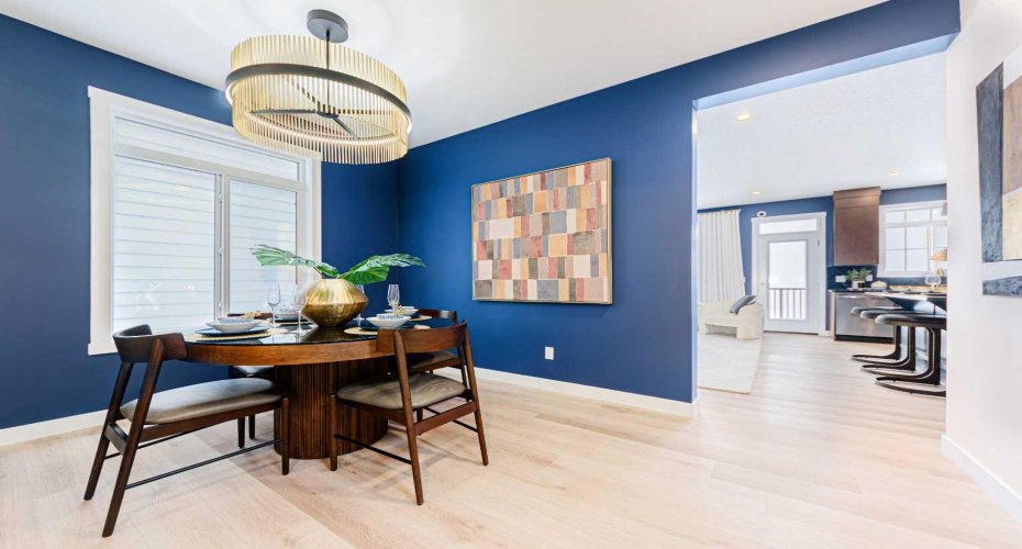 Photos are representative of the Calaria II show home in Logan Landing. Finishes may differ