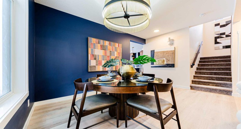 Photos are representative of the Calaria II show home in Logan Landing. Finishes may differ