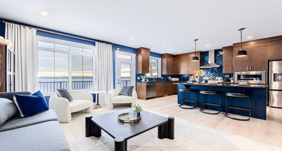 Photos are representative of the Calaria II show home in Logan Landing. Finishes may differ