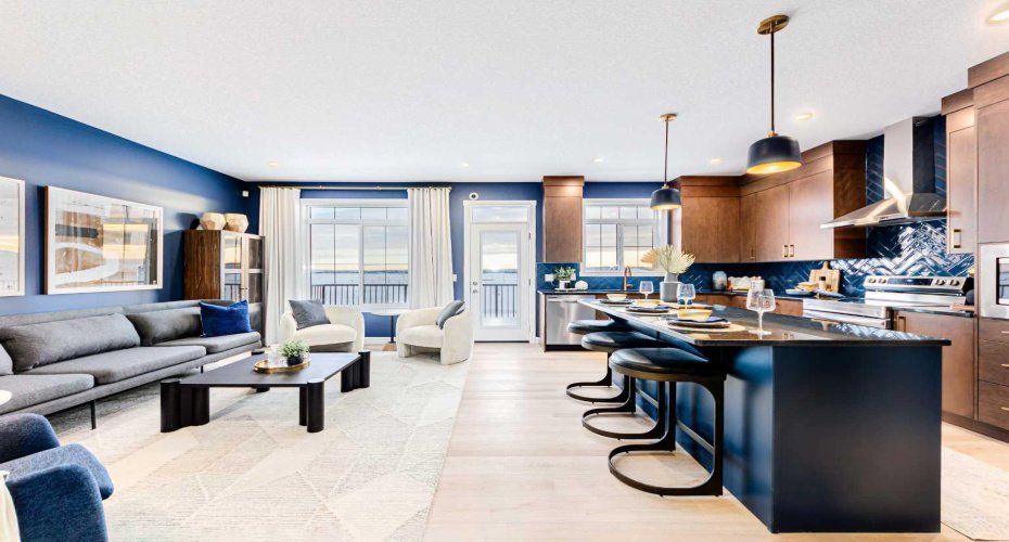 Photos are representative of the Calaria II show home in Logan Landing. Finishes may differ