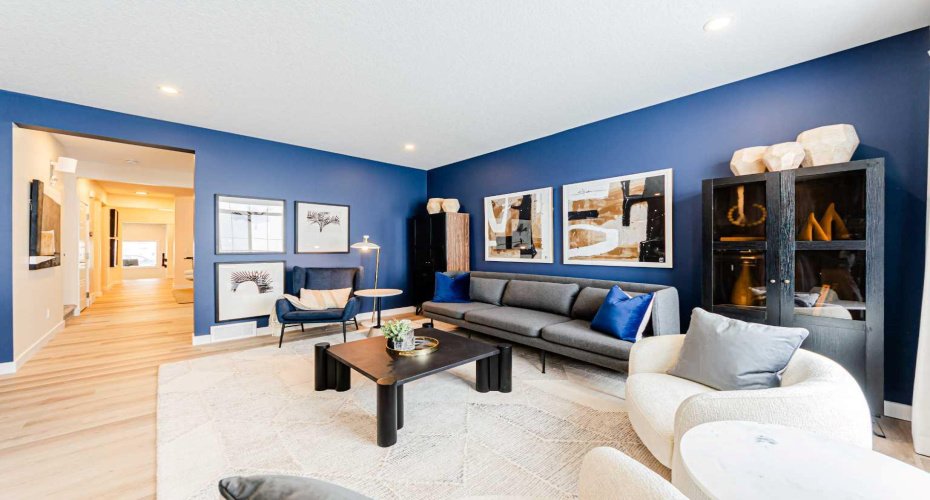 Photos are representative of the Calaria II show home in Logan Landing. Finishes may differ