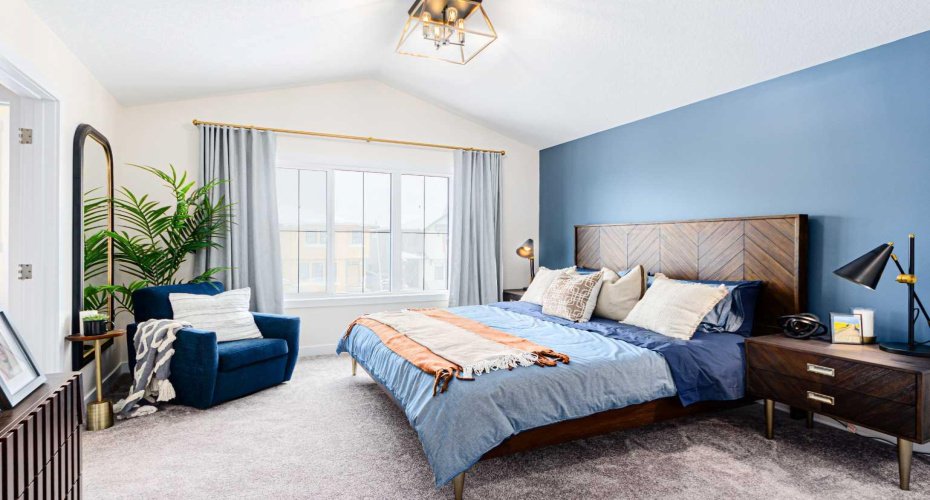 Photos are representative of the Calaria II show home in Logan Landing. Finishes may differ