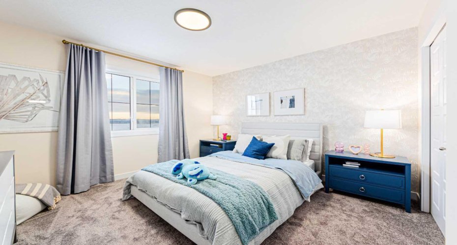 Photos are representative of the Calaria II show home in Logan Landing. Finishes may differ