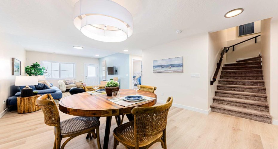 Photos are representative of the Calaria II show home in Logan Landing. Finishes may differ