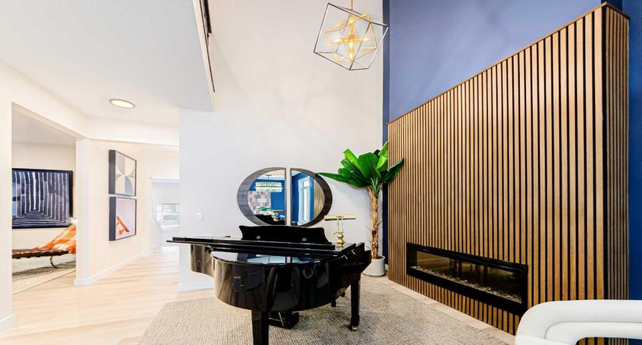 Photos are representative of the Calaria II show home in Logan Landing. Finishes may differ