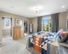 Primary suite with walk-in closets two