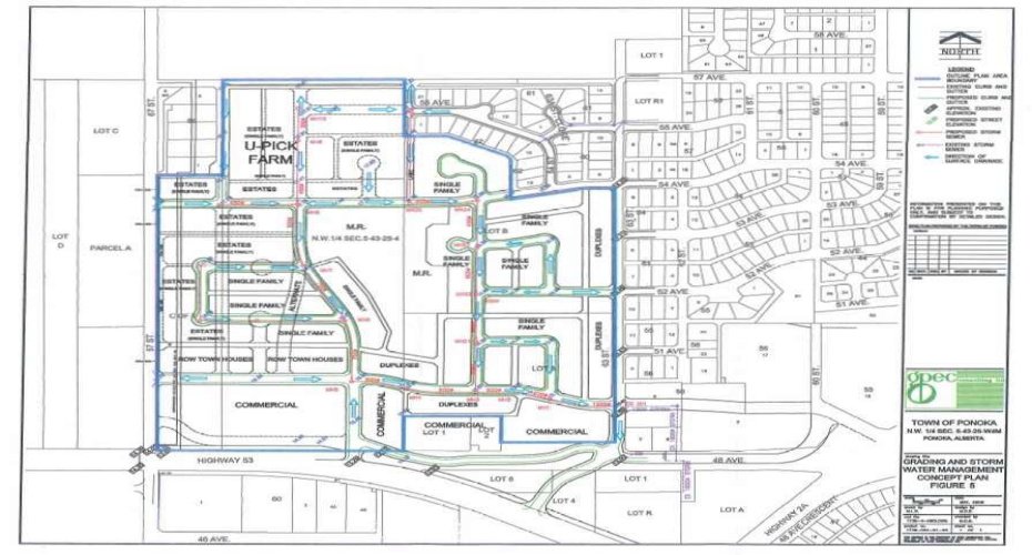 Grading and Storm Water Management Concept