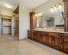 Ensuite with Double-Sided Fireplace
