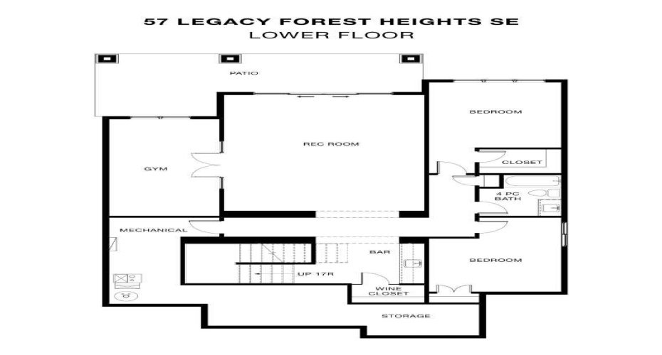 Lower Level Floorplan