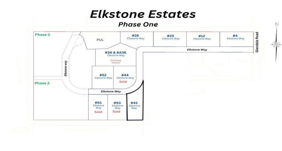 45 Elkstone Way, Rural Rocky View County, Alberta T4C 2Y8, ,Land,For Sale,Elkstone,A2275962