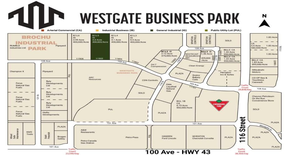 11902 104 Avenue, Grande Prairie, Alberta T8V 8B5, ,Land,For Sale,104,A2277336
