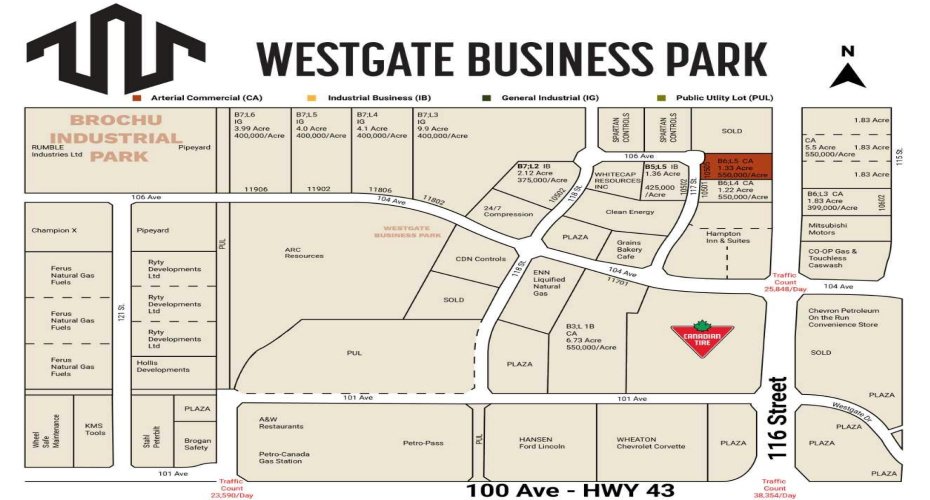 10505 117 Street, Grande Prairie, Alberta T8V 8B5, ,Land,For Sale,117,A2277355