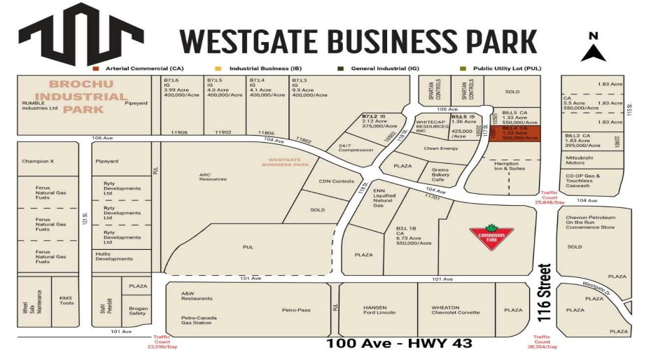10501 117 Street, Grande Prairie, Alberta T8V 8B5, ,Land,For Sale,117,A2277390