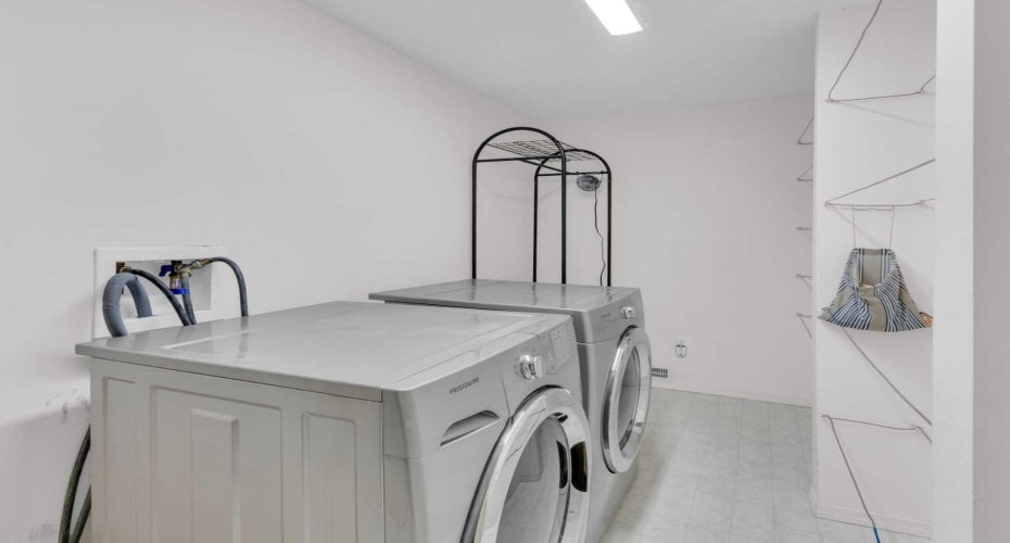 Laundry room downstairs