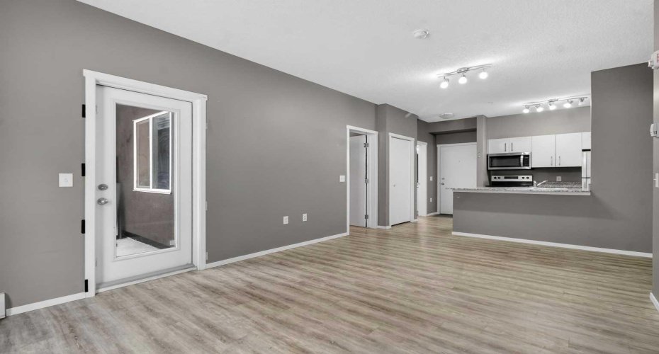 Door Leading to Patio Area