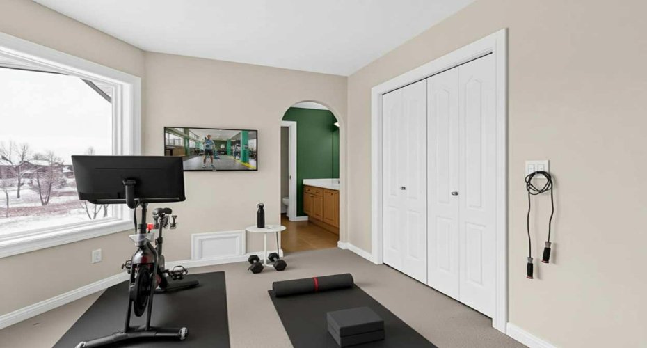 Primary Bedroom Nook Staged