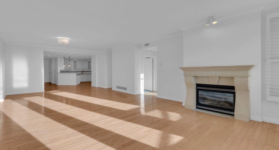 Connected open floorplan