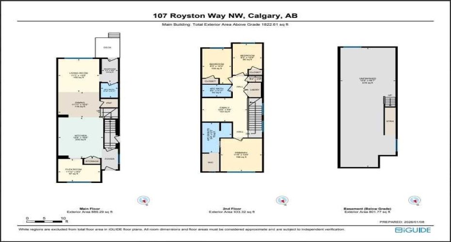 107 Royston Way, Calgary, Alberta T3L 0M4, 3 Bedrooms Bedrooms, ,3 BathroomsBathrooms,Residential,For Sale,Royston,A2277807