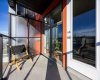 West-facing balcony captures beautiful sunsets and has a gas line!