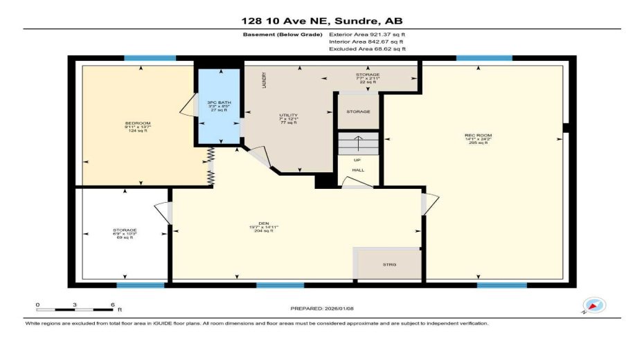 128 10 Avenue, Sundre, Alberta T0M 1X0, 4 Bedrooms Bedrooms, ,3 BathroomsBathrooms,Residential,For Sale,10,A2277995