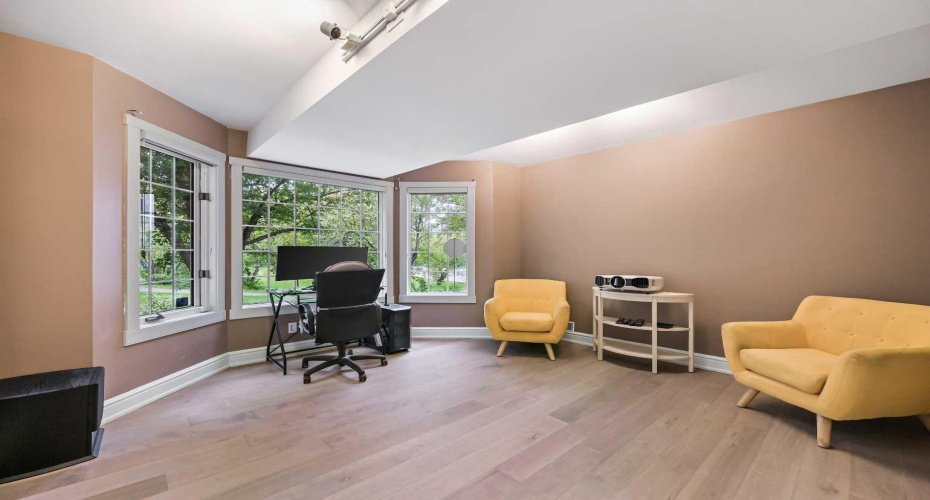 3rd Bedroom room with a great view . Use it as you please, Office, Library, Excercise room ,Study room.... Currently being used as a Media Room.