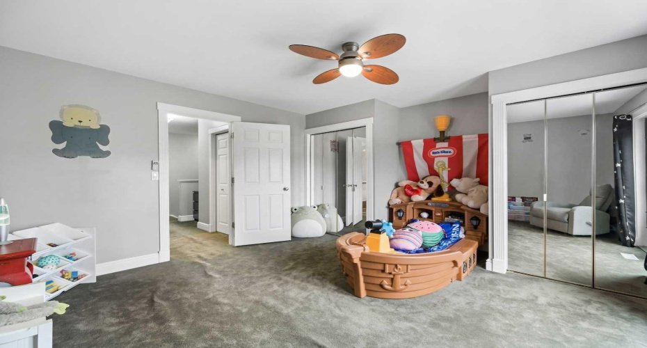 Another View of the 2nd Bedroom. ***FEB 2026!! MOST RECENT UPGRADE!! THE ENTIRE UPPER LEVEL FLOORING REPLACED WITH NEW LUXURY HIGH END 60 oz CARPETING (New photos coming soon). ***