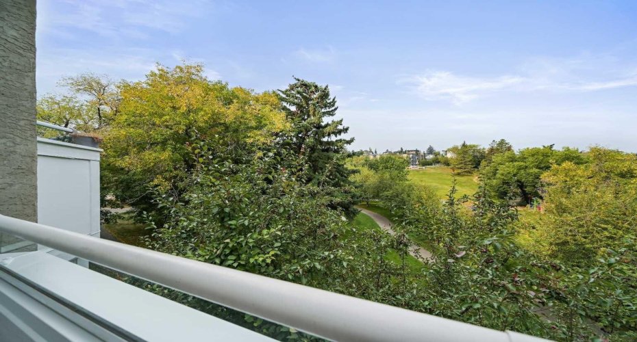 Beautiful green space view from the Balcony and also from just about every window of this great Townhome!
