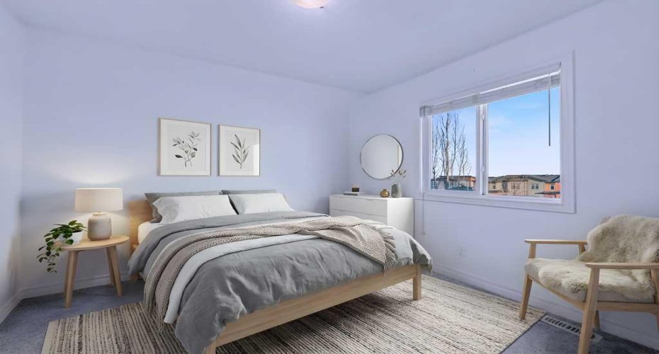 Bedroom 2 virtually staged