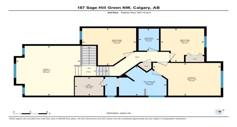 187 Sage Hill Green, Calgary, Alberta T3R 0G8, 4 Bedrooms Bedrooms, ,4 BathroomsBathrooms,Residential,For Sale,Sage Hill,A2278304