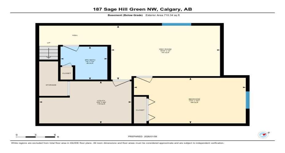 187 Sage Hill Green, Calgary, Alberta T3R 0G8, 4 Bedrooms Bedrooms, ,4 BathroomsBathrooms,Residential,For Sale,Sage Hill,A2278304