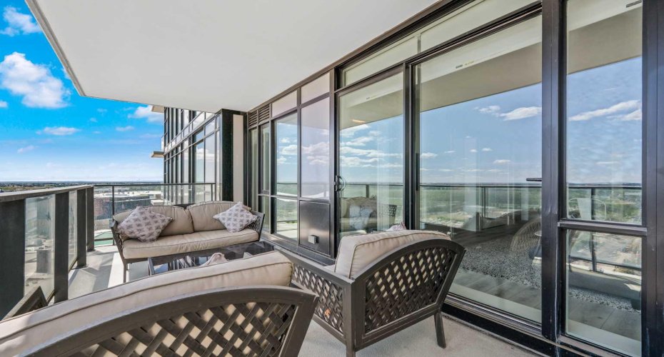 Your front-row seat to Calgary’s skyline, complete with a private patio to enjoy it from.