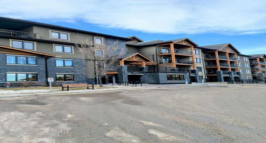 Front of the building