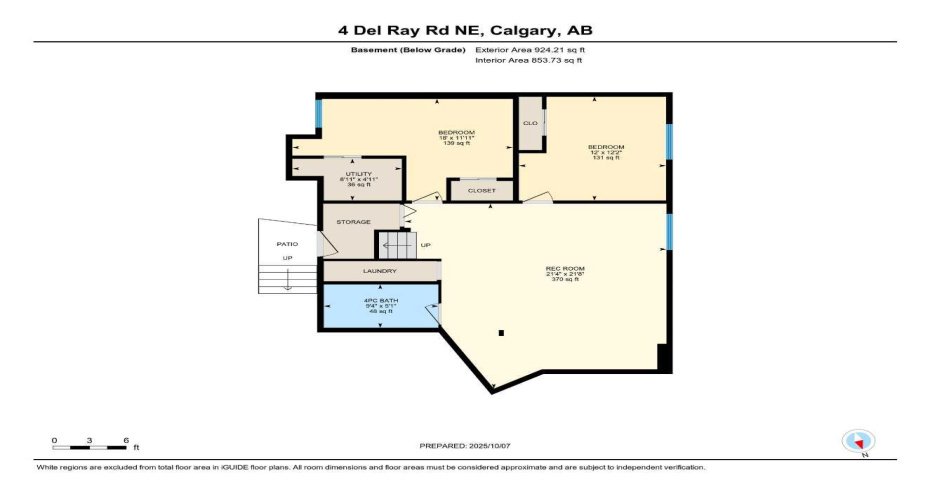 4 Del Ray Crescent, Calgary, Alberta T1Y 6V8, 6 Bedrooms Bedrooms, ,4 BathroomsBathrooms,Residential,For Sale,Del Ray,A2278775
