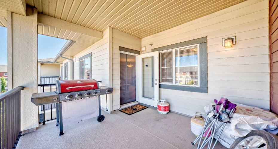Large Covered Balcony